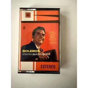 Cuco Sanchez Boleros Bribiesca Cassette Tape CTTE 174 Import Mexico Play Tested